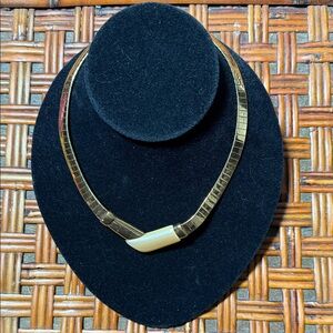 Vintage Napier Gold and Cream Necklace